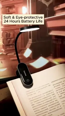 Baseus Rechargeable Book Clip Light 💡📚 📌 360-Degree Adjustable: Illuminate every corner exactly where you need it! 📌 Three Brightness Levels: Perfect lighting for reading, writing, or late-night work. 📌 Portable Design: Lightweight and easy to carry, providing light wherever you go. Enhance your reading and working experience with the Baseus Book Clip Light. Get yours now in MOBIE Garden City #Baseus #BookClipLight #ReadingLight #PortableLighting #HomeEssential #StudentMustHave #Mobie #westfieldgardencity 