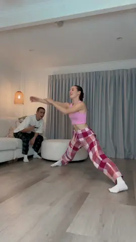Dance battles before bed be like… 😅💗 #dance #viral #couple #edsheeran 