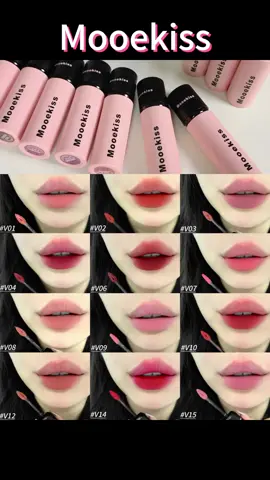 💄Full màu son bùn nhà Mooekiss #mooekiss #reviewlamdep #goclamdep #fyp#xuhong #makeup #swatchson #mooekissvn #lipstick 