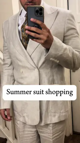 I had to grab a linen suit 🕴️ for some summer weddings, so went hunting at a @richardjamesofficial sale!  ———————————————————————————- #mensfashion #fashion #menswear #mensstyle#CapCut 