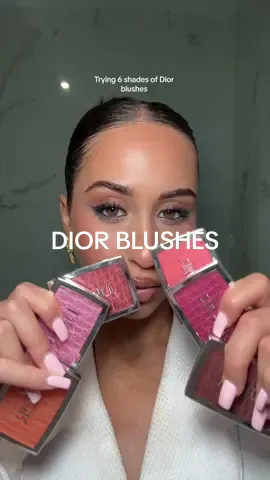 Obsessed with all of them but pink and cherry and my heart😍 #fyp #grwm #makeup  @Diorbeauty 