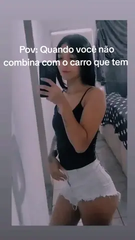 Quando você não combina com o carro que tem 🤭 #monzatubarao 