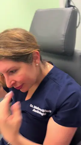 Dr. Culberson makes ear mold impressions for custom earplugs on Dr. Wikoff! #custommade #earmold #musician #satisfying #satisfyingvideos #eastcobb #atlanta #earpiece #inearmonitor #audiologist #ears #audiology #girlboss #ilovemyjob #highfidelity #custommold #silicone #impression #howitsmade 