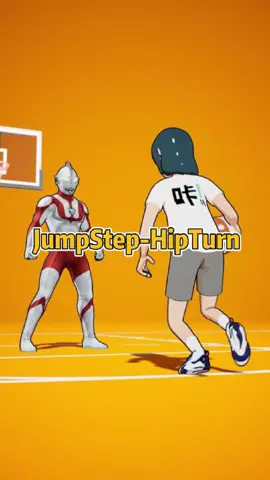 This hip turn move to get past the defender is surprisingly different! #basketballtraining #ultraman 