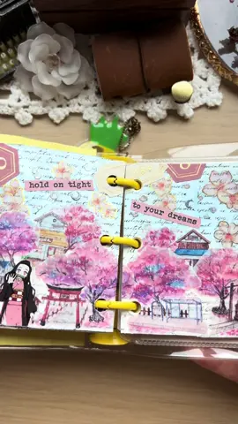 ASMR mini journal sakura spread 🌸✨💕 #journaling #journalcommunity #journalspread #journalpage #BulletJournal #journaladdict #journalideas #journallove #journalart #journalprompt #journalism #journalist #aestheticjournal #vintagejournal #fyp #asmrjournal #journalwithme #scrapbooking #creativephonecase #phonecasedesign #phonecaseideas #phonecasediy #phonecase #asmr #paper #washitape #sticker #creativejournal #bujocommunity