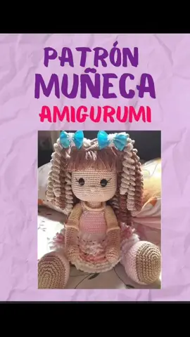 Hola! El patrón del día de hoy, una hermosa muñeca. Si te gusta lo que comparto, sígueme y comparte 😉#tejidosacrochet #muñecostejidosacrochet #patronesamigurumis #freepaterns #amigurumisméxico #crochetamigurumis #ViralBeauty 