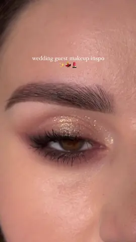 Wedding guest makeup 💃✨ | would you wear it? 🫣 —————— @Lancôme 06 Million Dollar berry (lip shaper as eyepencil)  @lancomeofficial Hypnôse palette nude Sculptural 18  @miyomakeup x @beautyvtricks Especially For You (glitter eyeshadows)  @lancomeofficial Butterglow 66 @House of Lashes Femme Fatale lashes  {współpraca z lokowaniem produktu}  #lancomepoland #makeup #kobietylancome #eyemakeuptutorial #weddingmakeup 