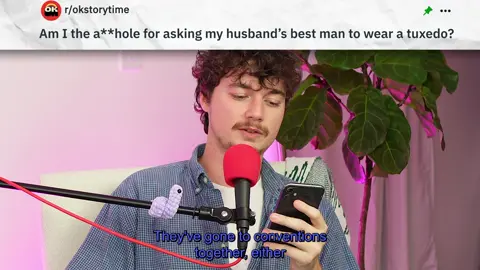 AITA for asking my husband's best man to wear a tuxedo? #reddit #redditstories #redditreadings #reddit_tiktok 