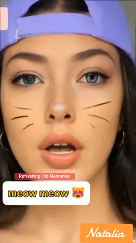 Meow Meow Cute Girl Viral Trend ❤️😍 #fyp #tiktoktrend #goodvibes #trending #nataliagoooo #girl #viralgirl #meow #cute 