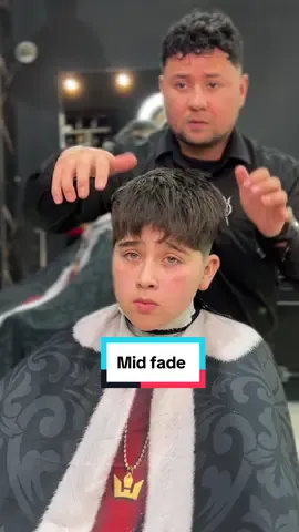 Asi hago un mid fade #hair #cute #midfade #barber #style #chile 