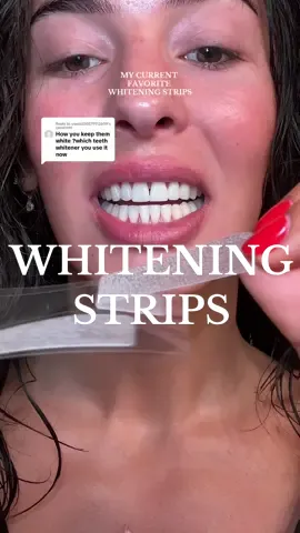 Replying to @user6550579112609 These are the strips I’ve been using! On my 3rd box 🤭🤩 #gurunanda #viral #whiteningstrips #trending #whiteteeth #ShopWithTaboost #foryoupage 