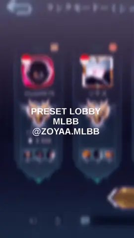 #zoyaamlbb preset lobby ny cuy - https://alight.link/LQdtYixCHBquNJGC6 -  #presetlobbymlbb #lobbyml #preset #preset5mb #zoyaamlbb #presetxml #fyp #xybca 