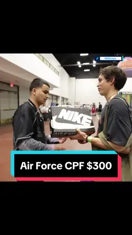 #wegotkicks cachando las Air Force CPF en $300 #sneakercon #nike #airforce #cpf #jordan #reseller 