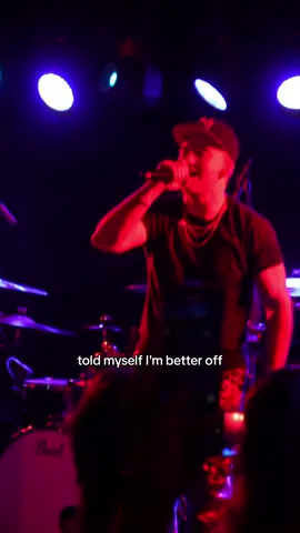 when u have to sing the song you put out with your ex at a show…. 👀 @Frawley 