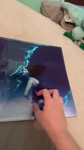 Here is the Marias new album, Submarine!  I wouldnt recommend buying from their current manufacturer. They singled me out, lied to me, shipped it to me way too late, still wont respond to me about resolving my issues with them, and it arrived a bit bent :/ definitely avoid their current manufacturer.  #vinyl #vinylcollection #vinyltok #vinylrecords #vinylcheck #vinylrecord #record #music #album #themarias #submarine #watervinyl #water #marias #donotbuyfromthem #dontbuyfromthem 