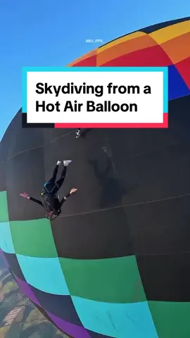 Taking the leap of a lifetime above Boituva, Brazil 🇧🇷✨ Jumping from a hot air balloon is an exclusive experience for seasoned skydivers. It offers a unique perspective and challenges compared to traditional skydiving. If you're an experienced skydiver looking to push your limits and experience something truly extraordinary, then this might be the jump for you 🙌 🎥 @abu_fpv_ and @birdmanteam on IG  📍 Boituva, Brazil  #hotairballoon #skydive #skydive #adrenalinerush #adrenaline #braziltiktok 