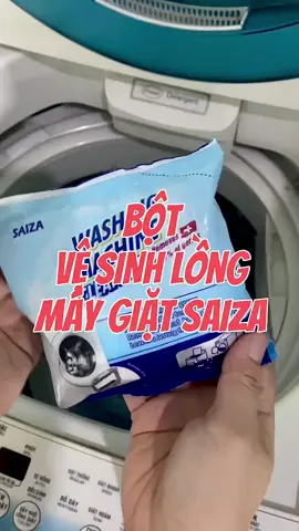 Combo 3 Gói Bột Vệ Sinh Lồng Máy Giặt SAIZA #botvesinhlongmaygiat #saizanuoctaydanang 