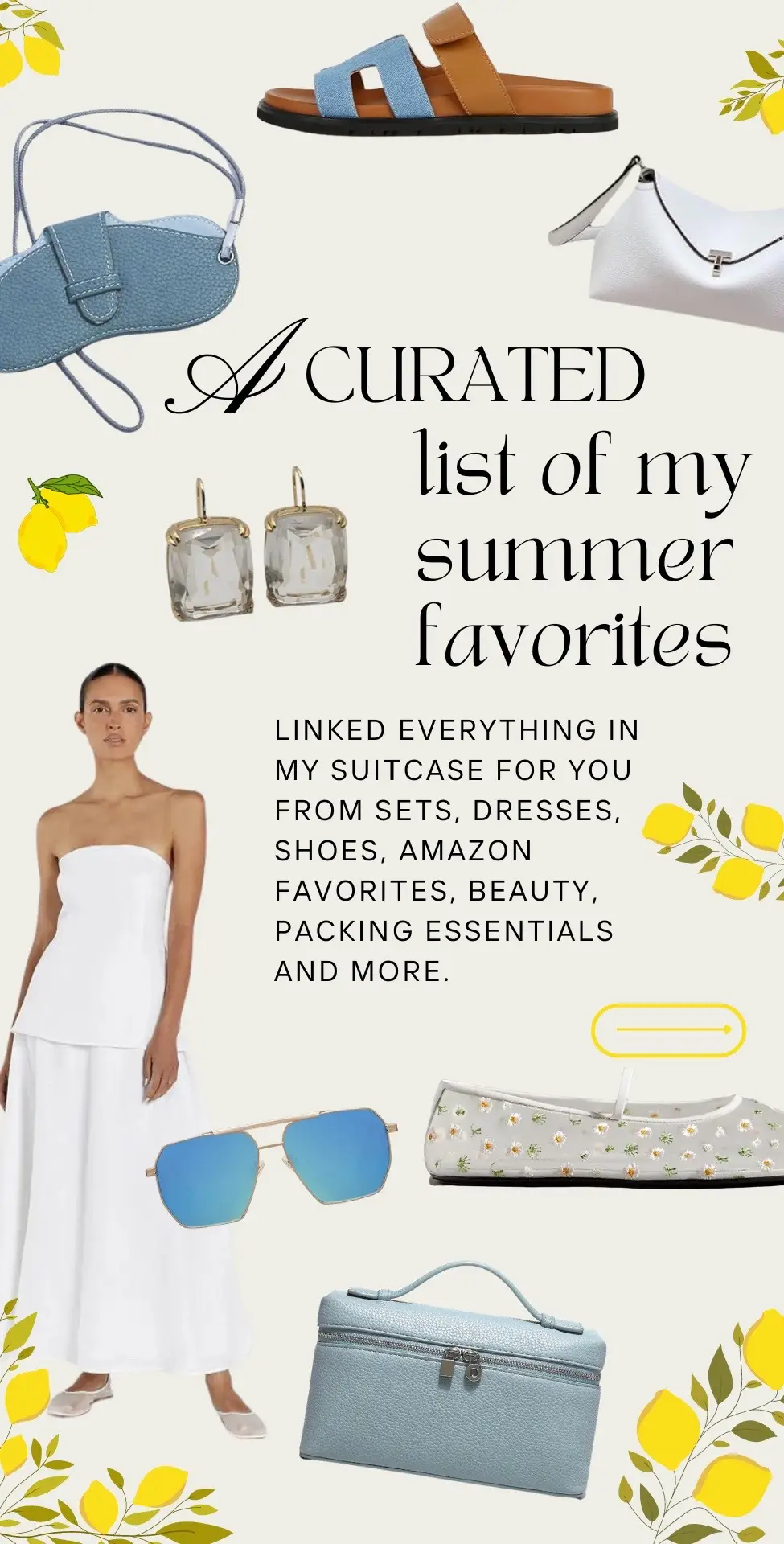 Hello summer! ☀️👙🍉⛱️ I’ve put together a lookbook featuring all my summer favorites and everything I packed for my Euro trip. From accessories and dresses to shoes, beauty products, and travel essentials—I’ve got you covered! 🌸✨🧳 shop at the link in my bio! Choose Happy! Choose You! Yes You Can! Get Up. Get Dressed. Let’s Do This!💋  #midlifewomen #midlifejourney #midlifemagic #midlifewellness #midlifereinvention #midlifeawakening  #travel #packing #eurotrip #familyvacation #50s #fashion #style #amazonfinds #amazonfashion #highandlow