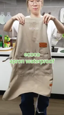 apron waterproof✨ #ecoco #ecocoindonesia #JelajahLiburan #apron #appron #celemek #waterproof #estetik 