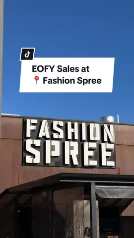 EOFY sales at @fashionspreeau 🛍️ Time to wrap up the financial year in style! Discover some incredible bargains at Fashion Spree – Save now, splurge later! 💸 📍 Fashion Spree, Liverpool #ad #paidpartnership #fashionspree #liverpool #thegreatsw #southwestsydney #sydney #shopping #fashion 