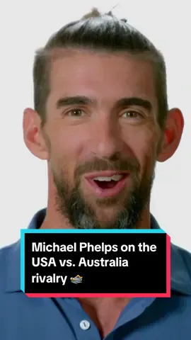 “I would make them eat every word they said about me.” Michael Phelps got FIRED UP about the USA vs. Australia swimming rivalry ahead of the #ParisOlympics. #teamusa #swimming 