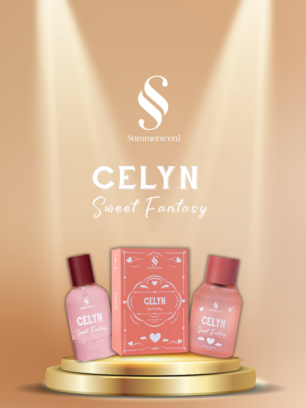 Introducing Celyn - Sweet Fantasy  Embrace the magic of a scent that captures the essence of your sweetest fantasies.  With Celyn, let the Sweet Fantasy takes you on a journey to a place where anything is possible and every dream is within reach. #Celyn #WhereEveryScentTellStories #RefreshYourMind