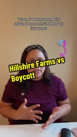 Hillshire Farms vs Boycotting!  @Kim Obour | Content Creator  @Kim Obour | Content Creator @Hillshire Farm @Tyson Foods #boycott #boycottisrael #breakingnews 