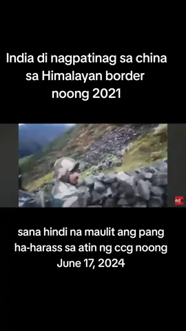 Ang sakit lang talaga sa dibdib Makita ang ating kasundaluhan habang sinisira ng ccg ang kanilang rubber boat at apparatus, at ang pagnakaw ng kanilang armas na parang mga bandido #indiachina #himalayanborder #brawlincident2021 