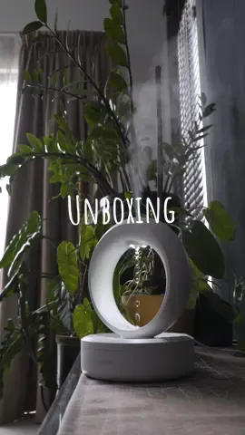 Unboxing our new Anti Gravity Humidifier #fyp #fypシ  #tiktokmalaysia  #electrova #electrovamalaysia #malaysia #humidifier 