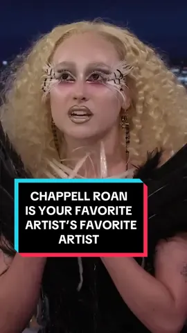 @chappell roan is your favorite artist’s favorite artist. #FallonTonight #ChappellRoan #ChappellOnFallon #JimmyFallon 