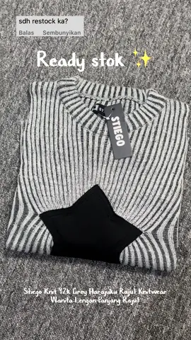 Akhir nya yang di nantikan ready stok juga ✨ Stiego Knit Y2k Grey Harajuku Rajut Motif bintang di tengah dan rajut premium sudah bisa di order  #atasan #atasanstar #sweaterstar #starsweater #fashion #inspofashion