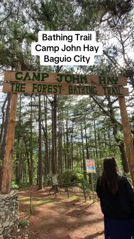 Bathing Trail Camp John Hay Baguio #campjohnhaybaguiocityph #baguio #trekkin #Bathingtrailcampjohnhay 
