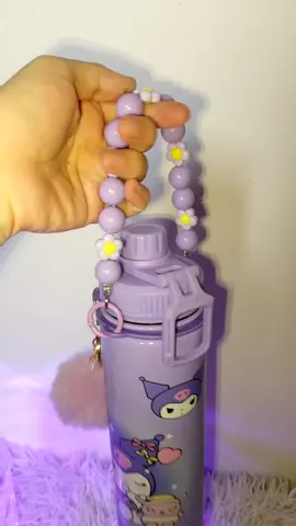 #tumbler #kuromitumbler #kuromi #kuromilovers #fyp #hotandcoldtumbler #stainlesstumbler #sanrio  #paracordhandleset 