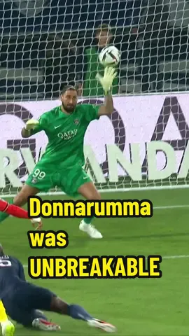 Donnarumma was UNBREAKABLE this season 🇮🇹🧱 #Ligue1 #SportsTikTok #PSG #Donnarumma #goalkeeper #Italy