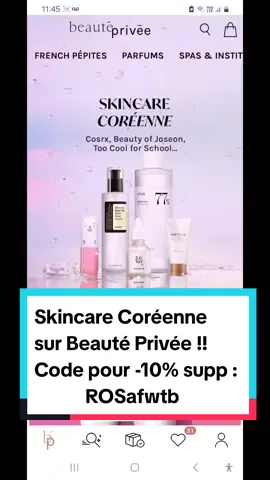 La Skincare Coréenne revient sue Beauté Privée !!!! 😍😍 Entrez mon code parrainage pour avoir -10% supplémentaire sur tout le site !!!                      ROSafwtb https://www.srpv.co/w/cdvi2r  #tiktokviral #skincare #skincareroutine #skincarecoreenne #korea #koreaskincare #korean #beauty #beauteprivee #bonplan #skincareviral #codeparrainage #parrainage 