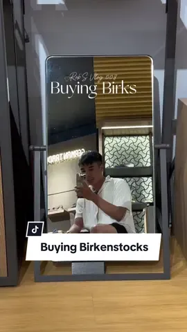 FINALLY BOUGHT MY FIRST #BIRKENSTOCK!!! Shout out pala kay kuya na nagassist, he was super chill 🙆🏻‍♂️