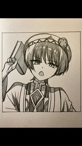 Scaramouche  #sketch #sketchdaily #draw #drawing #GenshinImpact #scaramouche #wanderer #kunikuzushi #evansketch #艾文绘画 