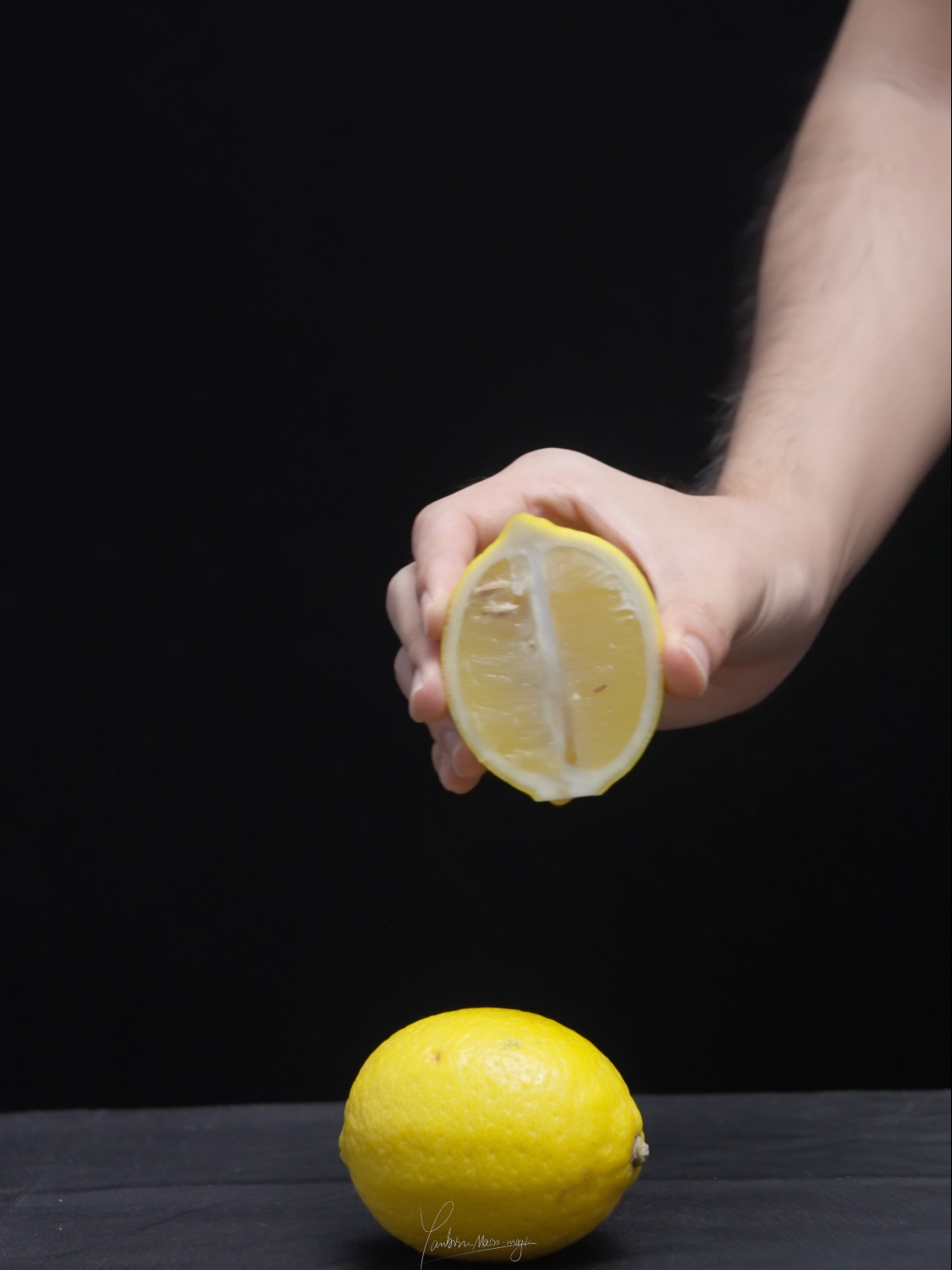 “Break Stress: Squeeze the Lemon” #asmr #macro #satisfying
