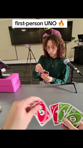 First-person Uno is Wild 🔥 #uno #GameNight 
