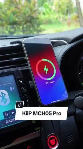 Car holder magnetic + wireless charger🧲⚡️ Upgrade version KiiP MCH05 Pro sekarang bukan sekedar car holder aja tapi bisa ngecas secara wireless juga🙌 #kiipwireless #carholder #carholdermagnetic #wirelesscharger #magsafe 