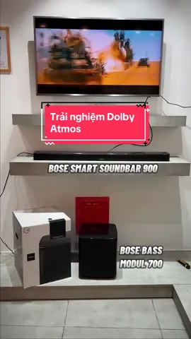 🔥 trải nghiệm âm thanh Dolby Atmos trên Bose Smart Soundbar 900 - kết hợp thêm sub Bose Bass Module 700 🔥 #vua2hand #soundbar #soundbartv #bosesmartsoundbar900 #bose #bosebassmodule700 