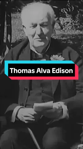 Thomas Alva Edison adalah pereka cipta dan pengusaha yang mengembangkan banyak peralatan penting. Ia mengembangkan banyak perangkat di berbagai bidang seperti pembangkit tenaga listrik, komunikasi massa, rekaman suara, dan gambar bergerak. #fypシ゚viral #fyp #xybca #masukberanda #foryoupage #foryou #History #historia #lewatberanda #masukberandafyp #lewatberandafyp #viral #thomasalvaedison #thomasedison 