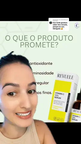 Respondendo a @Katy Silva finaaaalmente análise da vitamina C Revuele, sei que voces amam 😅 #revuele #pyf #tiktok #CuidadosComAPele #DicasDeBeleza #beauty #produtosdebeleza #vitaminc 