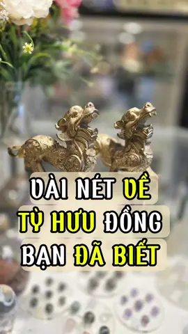 Vài nét về tỳ hưu đồng bạn chưa biết #tyhuu #tyhuudong #linhvat #tuongtyhuu #chieutai #vatphamphongthuy #xuhuong 