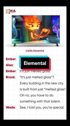 Học tiếng Anh qua phim #hoctienganhquaphim #englishmovie #elemental #disneymovie#disimhay #LearnOnTikTok #hacentre 