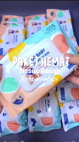 Tissue basah murah banget dapet sebanyak ini 😭  #tissuebasahbayi #tissuebasahmurah #drbaby #fyp 