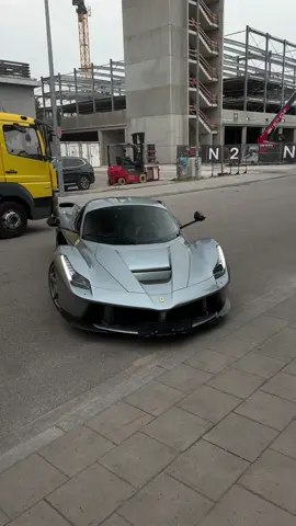 I never thought silver would suit a Laferrari so well.