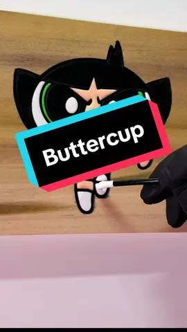 Satisfying Buttercup #satisfying        #art #painting #powerpuffsgirls 