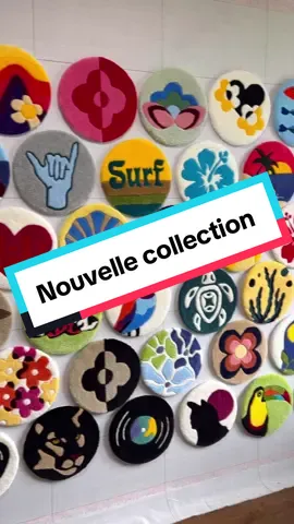 Should I have made more ? Probably  #tufting #rugtufting #custommade #handmade #tufted #handtuft  #tufttheworld #handmade #rug  #asmr #tuftingfrance #creationfrancaise #tuftingrug #ateliertufting #learningcraft #rugmaking #customrug #tapissurmesure #rugtok #textileart #textileartist #rugtiktok #textiledesign 