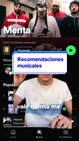 Recomendaciones musicales. . . . @Toldos Verdes @San Tosielo🎸 @MAREN #grupomenta #indie #artistasemergentes #descubriendoartistas #indierock #descubrimientomusical #musica #musicaenespañol #music #musicaentiktok 